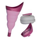 Dispositivo de mictório feminino portátil TRIPTIPS Pee Conch Dobrável