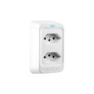 Dispositivo de proteção eletônico intelbras com 2 tomadas eps 302 10amp branco bivolt