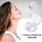 Dispositivo de Silicone para o Nariz com Ímãs Auxiliar contra Ronco de Fácil Aplicação