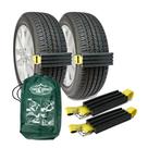 Dispositivo de tração de pneus TRACGRABBER para carros e pequenos SUVs x2 Dispositivo de tração de pneus TRACGRABBER para carros e pequenos SUVs x2