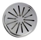 Dispositivo Dreno de Fundo Encaixe 60mm Anti-Turbilhão em Inox para Piscina de Alvenaria