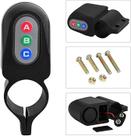 Dispositivo Sonoro Antifurto Bike com Senha Digital 110dB Alarme Potente para Evitar Roubos