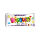 Disqueti Chocolate Branco Confeitado Com Casquinha Crocante Disqueti Chocolate Branco Confeitado Com Casquinha Crocante