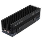 Dissipador de Calor M.2 2280 SSD COOLLEO - Com Almofada Térmica e Tubos de Calor