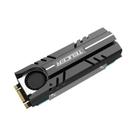 Dissipador De Calor Para SSD M.2 NVMe 2280 Com Ventoinha De Resfriamento Ativo E Almofada Térmica