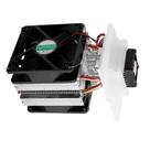 Dissipador Termoelétrico Radiador Duplo Cooler Serpentina Em Cobre Encaixe P/ Painel, Alim. 12 Vdc Pot 72 Watts 6A