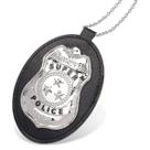 Distintivo Insígnia Detetive Policial Fantasia