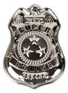 Distintivo Policial Metal Broche