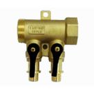 Distribuidor Aberto Registro Preto 1.1/4" 2 Saida 20mm Distribuidor Aberto Registro Preto 1.1/4" 2 Saida 20mm