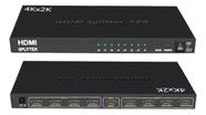 Distribuidor de sinal splitter hdmi 4k 1 x 8 tomate mtv-118