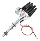 Distribuidor pertronix com avanço a vácuo fêmea ford v8 351w (preto)