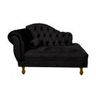 Divã Modelo Imperial - Tamanho 120cm - Tecido Suede