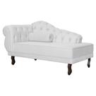 Divã Recamier Capitonê Larissa 150cm - Lado Direito - Várias Cores - Ds Estofados