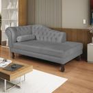 Diva Recamier Dora 160cm Lado Direito Suede