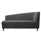 Diva Recamier Heitor 140cm Lado Esquerdo Linho - Doce Sonho Móveis