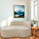 Divã Recamier Orgânico Tokyo 200cm Lado Esquerdo Bouclé