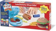 Diver massa - lanchonete divertida - massa de modelar c/acessorios