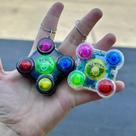 Diversão Brinquedo Portátil Para Alívio Do Estresse Presente Memória Labirinto Chaveiro Sortido