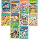 Diversão Garantida Kit 10 Gibis Cascão Aventuras Incríveis Coletânea Cascão - Panini