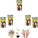 Divina Dama Hene em Gel Preto Forte 05x180gr Amazonia Pouch + Kit Incolor 51 Divina Dama Hene em Gel Preto Forte 05x180gr Amazonia Pouch + Kit Incolor 51