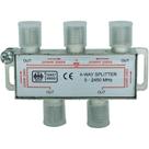 Divisor 4 saidas antena cabo coaxial alta foxlux