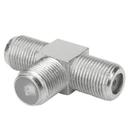 Divisor Adaptador Universal Tipo T Rg59 Tv Canais Aberto a Cabo