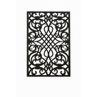 Divisor de Ambiente Cobogó MDF M0001 29x19cm Preto Divisor de Ambiente Cobogó MDF M0001 29x19cm Preto