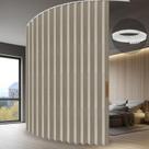 Divisor de Ambiente Jilron Sanfona Blackout 457x213 cm Off-White
