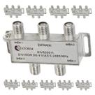 Divisor De Antena 1x4 5-2400mhz Satelite Storm 10 Unidades