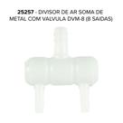 Divisor De Ar Soma Plástico Flauta Dvp-2 (2 Saidas)