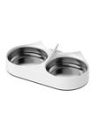 Divisor de Comida para Mascotas PETLIBRO para 2 Gatos o Perros con Comederos Blancos Divisor de Comida para Mascotas PETLIBRO para 2 Gatos o Perros con Comederos Blancos