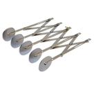 Divisor de Massa Winco Winware com 5 Rodas de Aço Inoxidável Divisor de Massa Winco Winware com 5 Rodas de Aço Inoxidável
