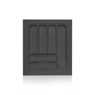 Divisor de Talher Para Gavetas 6 Nichos 41,2x49,3cm Cor Prata Divisor de Talher Para Gavetas 6 Nichos 41,2x49,3cm Cor Prata