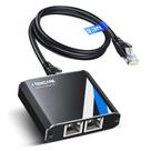 Divisor Ethernet NEWCARE 1 para 2 RJ45 Duplo 1000 Mbps