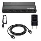 Divisor Hdmi 1x4 Intelbras Bivolt Full Hd 4k 2.0v Splitter