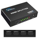 Divisor HDMI Keliiyo 1x4 v1.4B 1080P 2K x4K @30Hz 3D Divisor HDMI Keliiyo 1x4 v1.4B 1080P 2K x4K @30Hz 3D