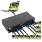 Divisor HDMI Splitter Duplicador e Multiplicador 1x8 Monitor
