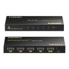 Divisor HDMI YITROX 1x4 4K 60 Hz Full HD 1080P 3D com adaptador