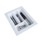 Divisor Organizador de Gavetas Para Talheres OG/DT 26 Ajustavel 42,2 X 33,4 Branco Mold Plast