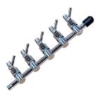 Divisor ou registro metal compressor ar aquario 5 saídas 5mm Divisor ou registro metal compressor ar aquario 5 saídas 5mm