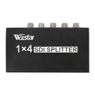 Divisor SDI Wiistar 1x4 SD-SDI HD-SDI Repetidor 3G-SDI preto