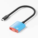 Divisor USB-C AreMe 100W PD Carregamento Rápido 8K@60Hz