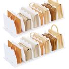 Divisores de Prateleira SPACEKEEPER Organizador Ajustável para Bolsas 2 Unidades