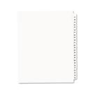 Divisores legais Avery Standard Collated Sets, tamanho de letra Divisores legais Avery Standard Collated Sets, tamanho de letra