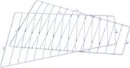 Divisoria Cesto Gondola 40cm Contem 2 Unidades - Sa Gondolas
