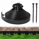 Divisória de Jardim RIFNY Plástica Flexível 5 cm x 10 m com 30 Estacas