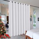Divisória de quarto RYB HOME Heavy Duty White W 450 x L 240 cm Divisória de quarto RYB HOME Heavy Duty White W 450 x L 240 cm