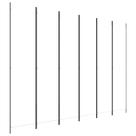 Divisória de quarto vidaXL, poliéster versátil de 6 painéis, 300x220cm