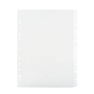 Divisoria Fichario Plastica 10 Projeçoes Pp A4 S/Visor Tr