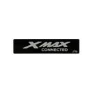 Divisória Yamaha Xmax Connected 2025 Acrílico Pequena Preto